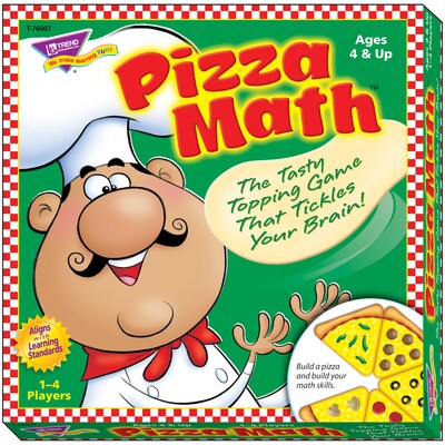 TREND enterprises, Inc. Pizza Math Learning Game (T-76007)