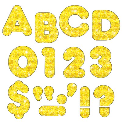 Yellow Sparkle Glitter, 3