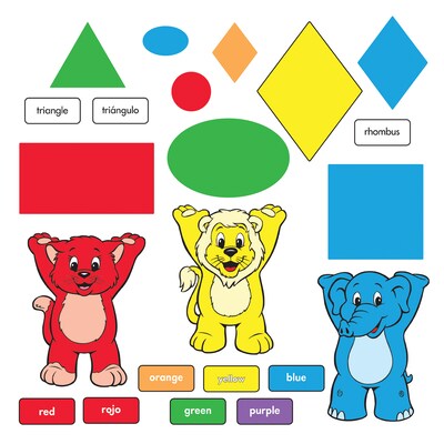 Bulletin Board Sets, Colors & Shapes