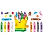Trend Enterprises Colorful Crayons Bulletin Board Set, 21 pieces (T-8076)