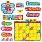 Trend Bulletin Board Set, Wipe-Off Stars 'n Swirls Calendar (Spanish)