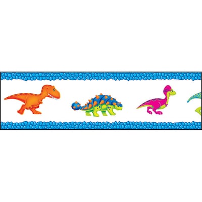 Trend Enterprises® Dino-Mite Pals™ Toddler - 6th Grade Bolder Border, Dinosaurs, 11/Pack