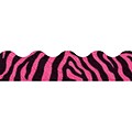 Trend Enterprises® PreK - 12th Grade Terrific Trimmer, Pink Zebra, 12/Pack