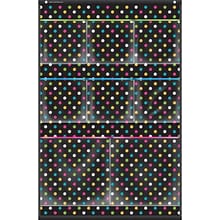 Teacher Created Resources 8 pocket Storage Pocket Chart, Chalkboard Brights (TCR20782)