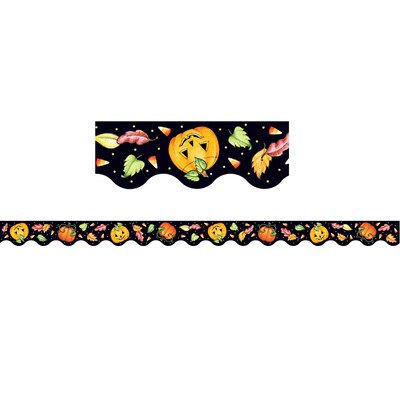 Teacher Created Resources 2 3/16 x 35 ME Halloween Border Trim, 12 Pack (TCR4145)