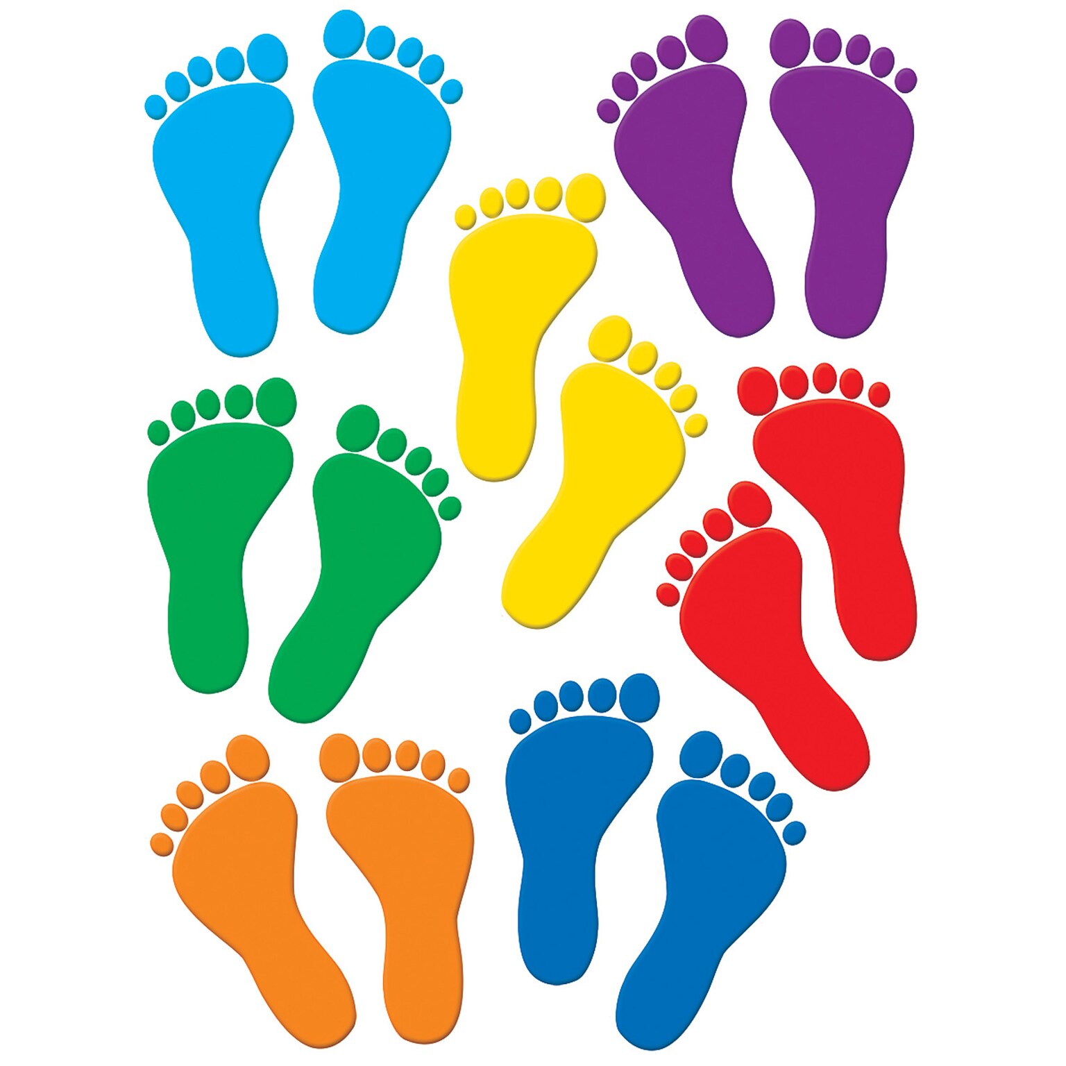 Teacher Created Resources Accents, Footprints