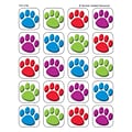 Teacher Created Resources Colorful Paw Prints Stickers, Pack of 120 (TCR5746)