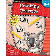Ready Set Learn: Printing Practice K-1 (TCR5967)
