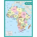 Teacher Created Resources Africa Map Chart, 17W x 22H (TCR7650)