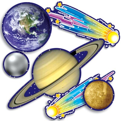 Solar System Accent Punch-Outs(TF-3289)