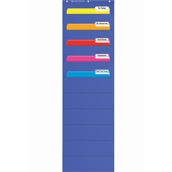 Teachers Friend Pocket Charts, File Organizer, Grades K-5