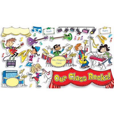 Teachers Friend Bulletin Board Sets, School Rocks