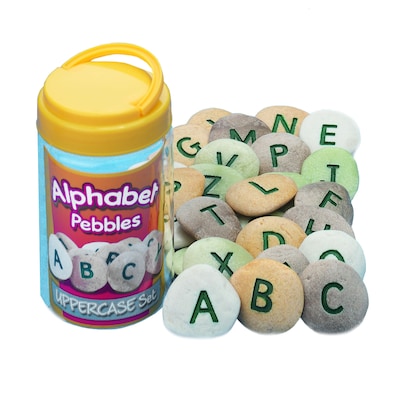 Yellow Door® Uppercase Alphabet Pebbles