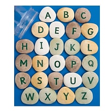 Yellow Door® Uppercase Alphabet Pebbles