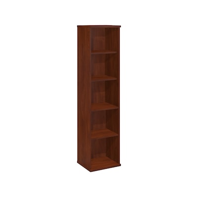 Bush Business Furniture Westfield Elite 18W 5 Shelf Bookcase, Hansen Cherry (XXXWC24412)