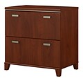 Bush Furniture Tuxedo Lateral File Cabinet, Hansen Cherry (WC21454)