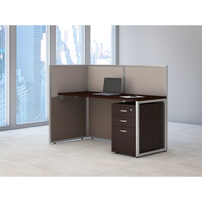 Bush Business Furniture Easy Office 3-Drawer Mobile Vertical File Cabinet, Letter/Legal Size, Mocha Cherry (EOF116MR-03)