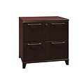 Bush Business Furniture Enterprise 30W 2 Drawer Lateral File Cabinet, Mocha Cherry (2954MC-03)