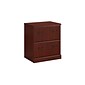 kathy ireland® Home by Bush Furniture Bennington 2 Drawer Lateral File Cabinet, Harvest Cherry (WC65