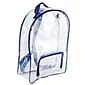 Bags Of Bags Large PVC Backpack, Clear, 2/Bundle (BOBBP131703BBN)