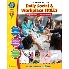 Life Skills Series: Daily Social & Workplace, Gr. 6-12 (9781771673556)