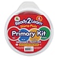 Ready2Learn Jumbo Circular Washable Stamp Pad, 6 Inch, Primary Kit (CE-6616)