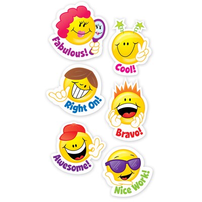 Creative Teaching Press Stickers, Smiley Faces