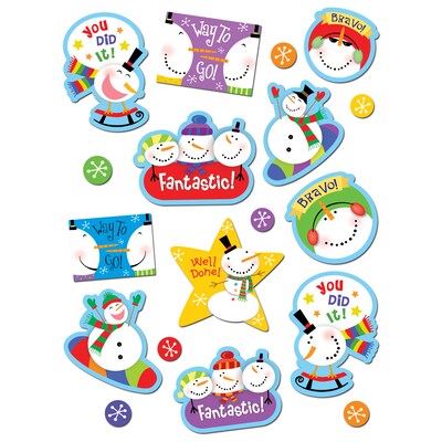 Creative Teaching Press Stickers, Snowmen