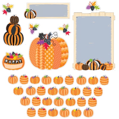 Creative Teaching Press Pumpkin Patch Bulletin Board Set, 39/Set (CTP7070)