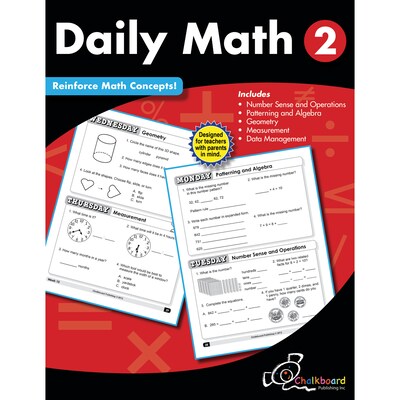Daily Math Workbook, Grade 2 (CTP8188)