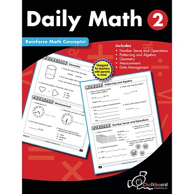 Daily Math Workbook, Grade 2 (CTP8188)