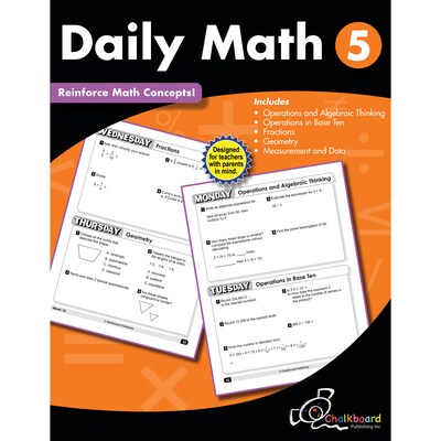 Daily Math Workbook, Grade 5 (CTP8191)