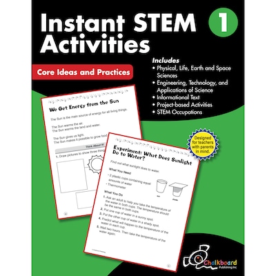 Creative Teaching Press STEM Instant Activities Workbook, Grade 1 (CTP8193)