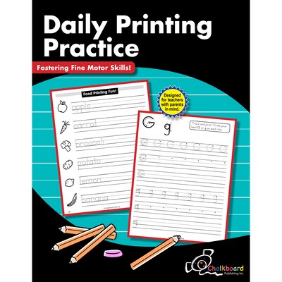 Creative Teaching Press Daily Printing Practice, Kindergarten - Grade 2 (CTP8205)