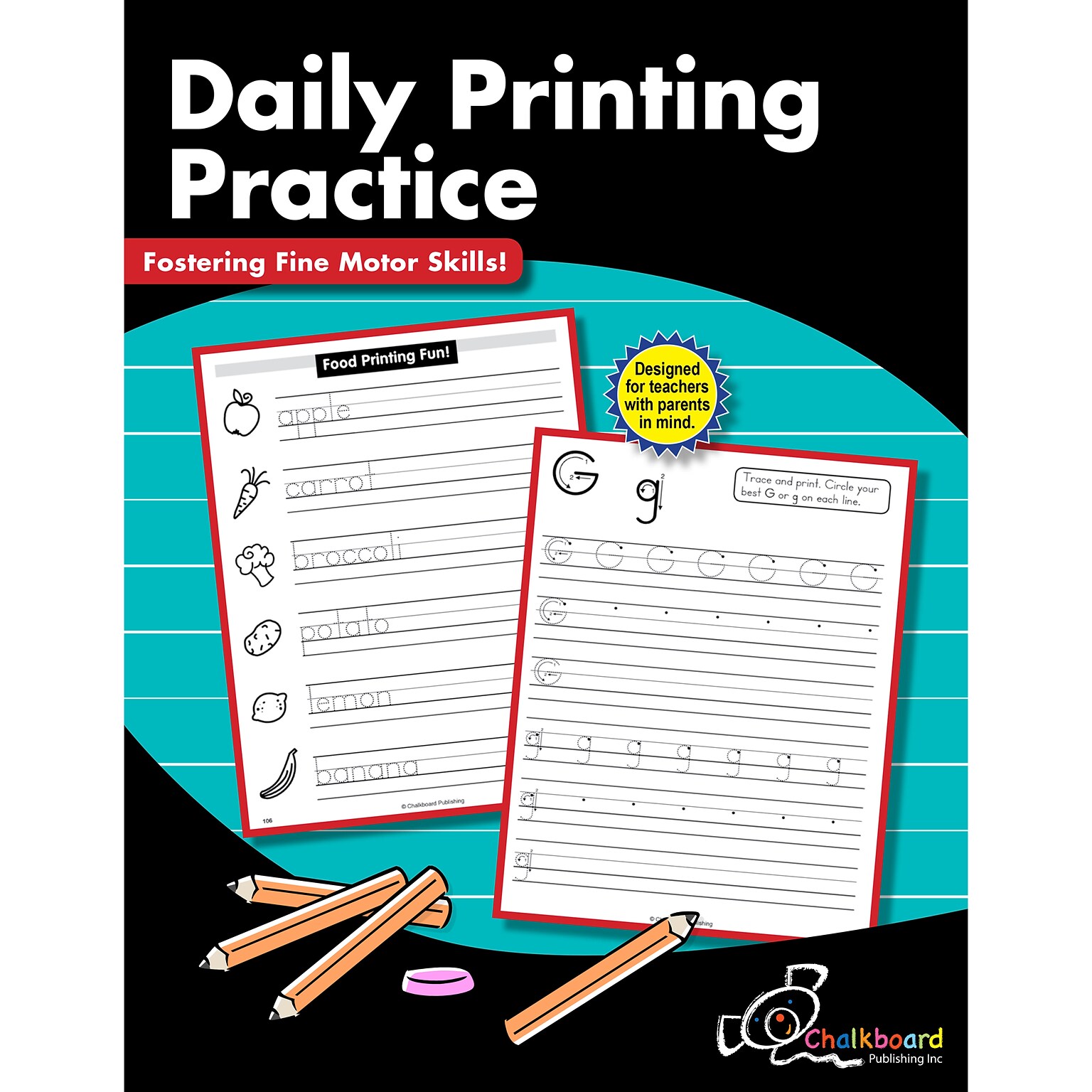 Creative Teaching Press Daily Printing Practice, Kindergarten - Grade 2 (CTP8205)