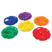Learning Advantage® Flower Sorting Trays, Set of 6 Assorted Colors (CTU9660)