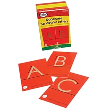 Didax Tactile Sandpaper Uppercase Letters, 26 count (DD-210830)