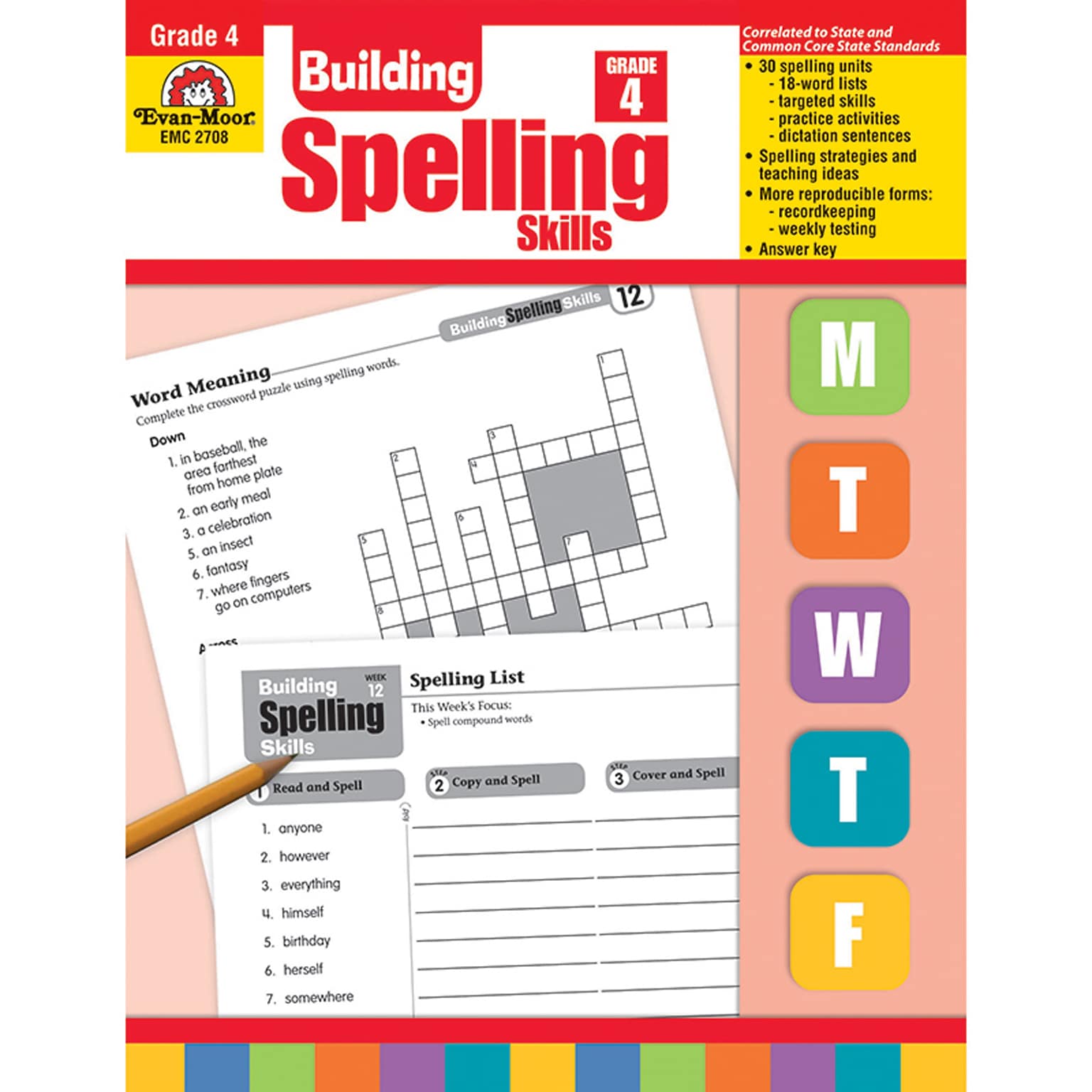 Evan-Moor® Building Spelling Skills, Grade 4