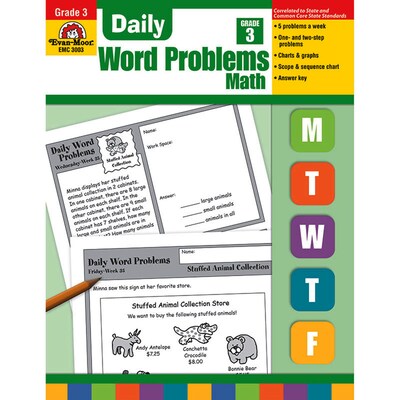 Evan-Moor® Daily Word Problems, Grade 3
