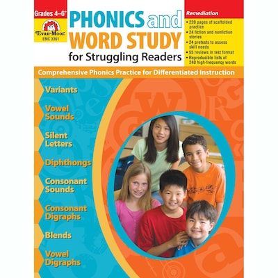 Phonics and Word Study for Struggling Readers Book for Grades 4-6 (EMC3361)