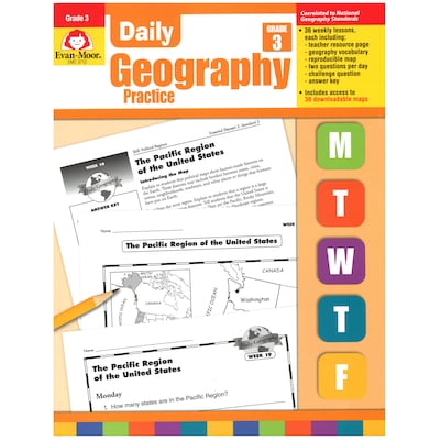 Daily Geography Practice Resource Book, Grade 3