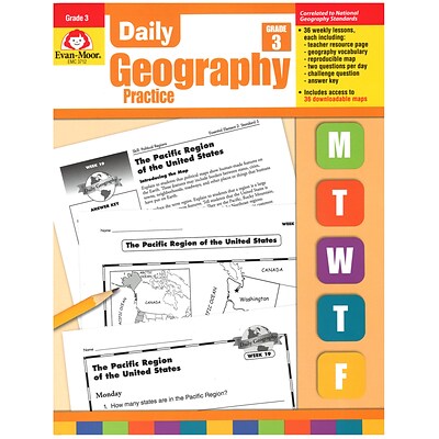 Daily Geography Practice Resource Book, Grade 3