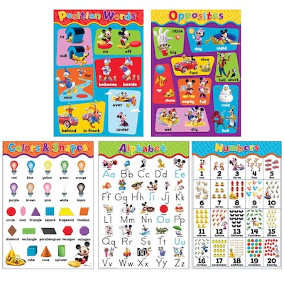 Eureka Mickey Mouse Clubhouse Beginning Concepts BB Set, 5 pieces (EU-847533)