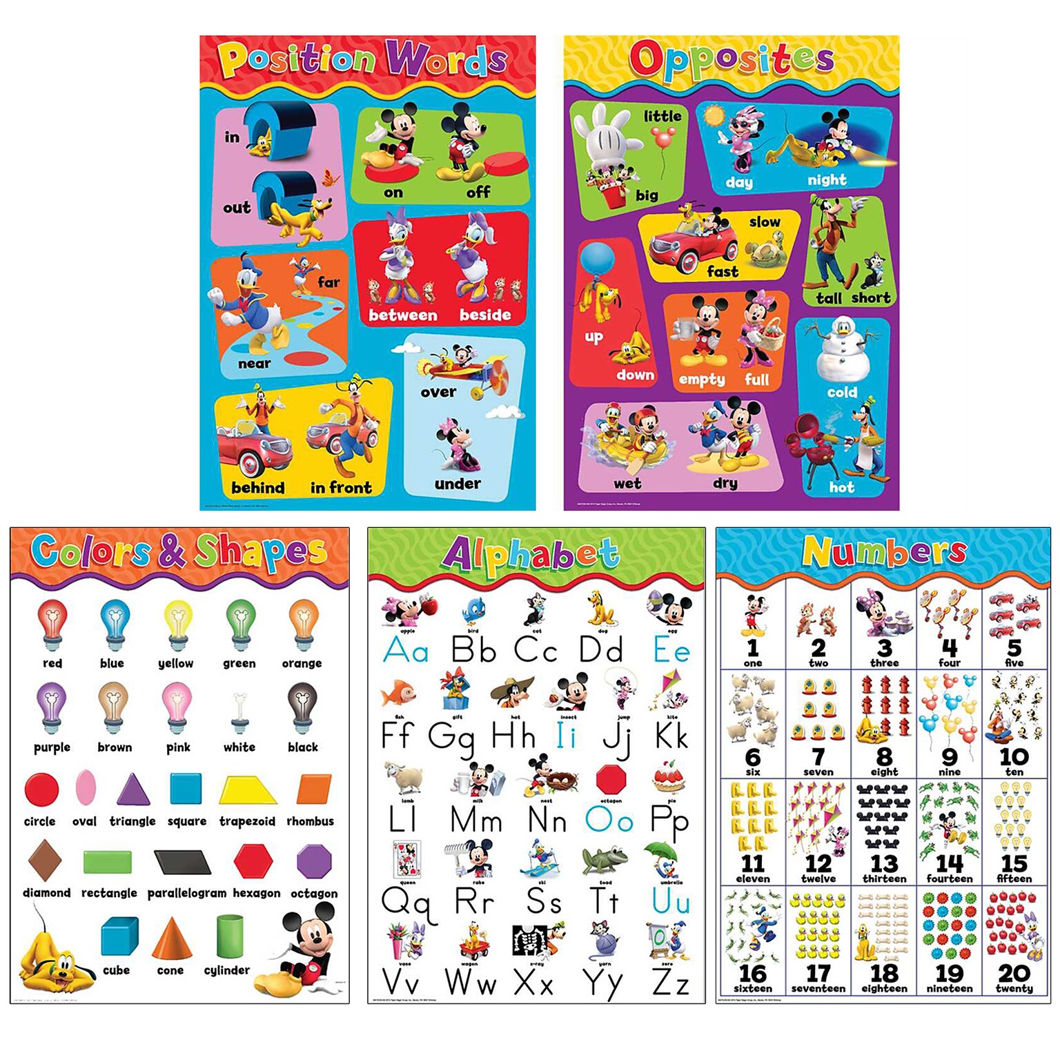 Eureka Mickey Mouse Clubhouse Beginning Concepts BB Set, 5 pieces (EU-847533)