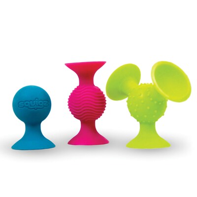 Fat Brain Toy, Pipsquigz, Assorted Colors, 3/pack (FBT089)