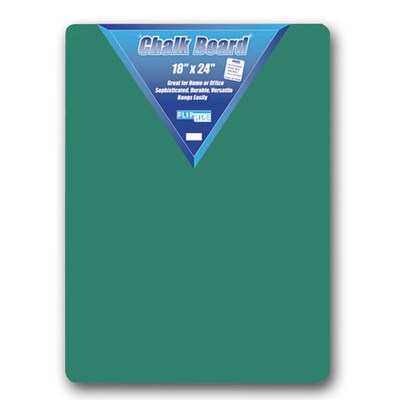 Flipside® Chalk Board, 18" x 24", Green