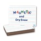 Flipside Ruled Double-Sided Magnetic Dry-Erase Whiteboard, 9 x 12 (FLP10176)