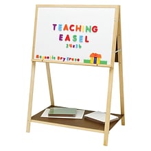 Flipside White Magnetic Teaching Easel, 36W x 54H (FLP17390)