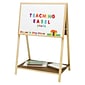 Flipside White Magnetic Teaching Easel, 36"W x 54"H (FLP17390)