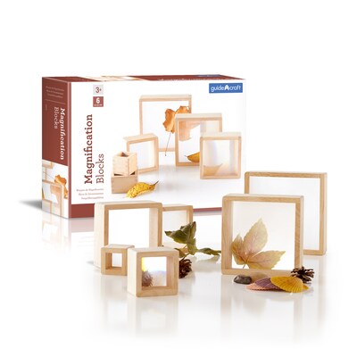 Guidecraft, Magnification Blocks 6/set (GD-3018)